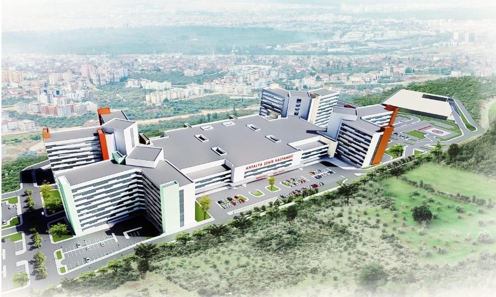Şehir Hastanesi’nin inşaat çalışmaları başladı