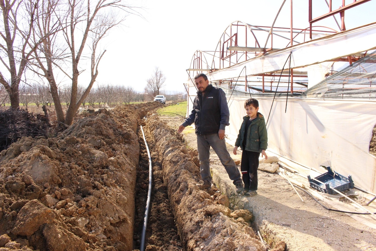 9 yıldır temiz suya hasret Kılıcan Ailesi’nin su sevinci