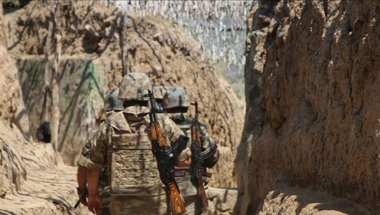 Ermeni askerler, nöbet tutan Azerbaycan askerlerine ateş açtı