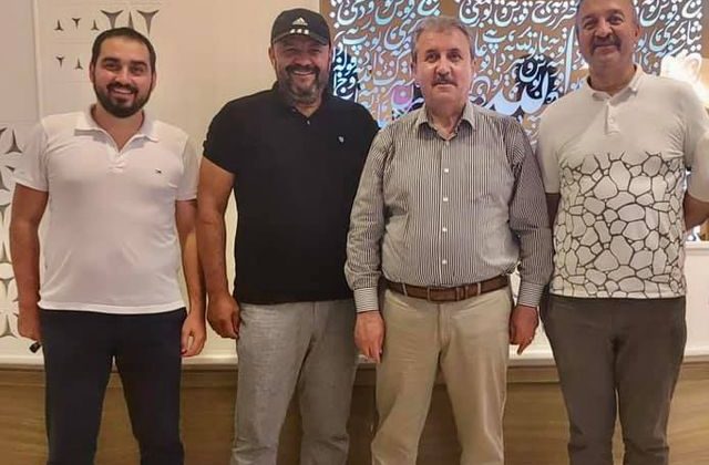 BBP lideri Mustafa Destici tatil için Alanya’ya geldi