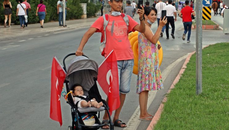 Antalya’da 15 Temmuz Milli Birlik yürüyüşü I FOTO GALERİ