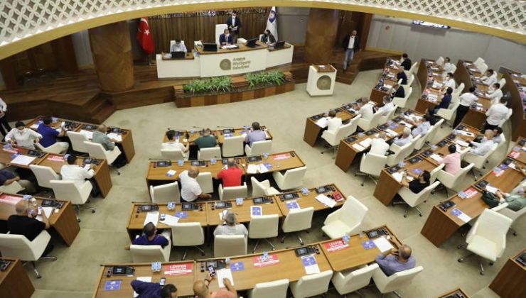 Antalya Büyükşehir Meclisi olağanüstü toplanıyor