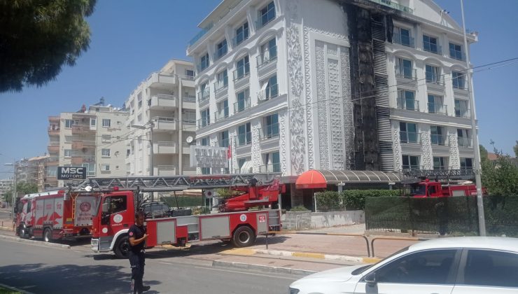 5 yıldızlı otelde yangın çıktı, müşteriler tahliye edildi I FOTO GALERİ