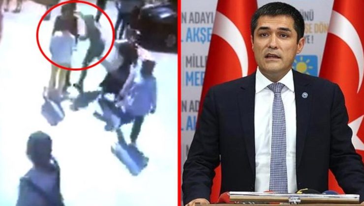 İYİ Parti İstanbul İl Başkanı Buğra Kavuncu saldırıya uğradı! O anlar kamerada