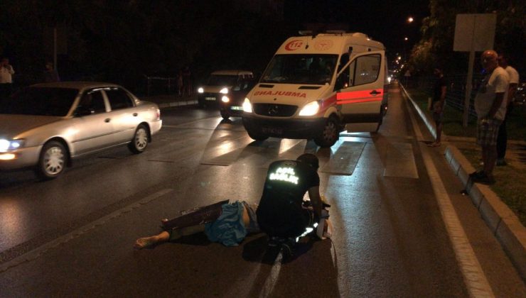 Alanya’da motosikletin çarptığı Rus turist öldü