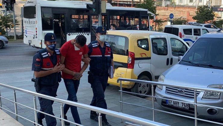 Alanya’da turistin telefonunu gasp eden şüpheli yakalandı