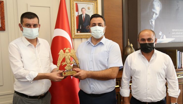 Türkdoğan ve Uysal’dan Rektör Kalan’a ziyaret
