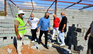 Afet bölgesi Manavgat’ta yapım onarım çalışmaları sürüyor