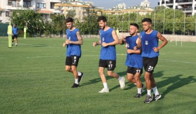Alanya Kestelspor, kritik maçın hazırlıklarını sürdürüyor