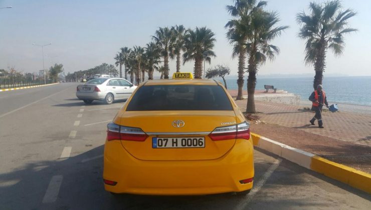 Alanya’daki taksiciler dikkat!