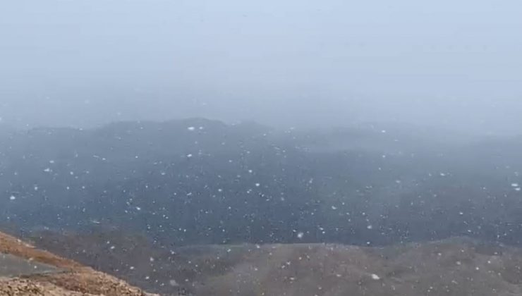 Antalya’ya mevsimin ilk karı düştü I VİDEO HABER
