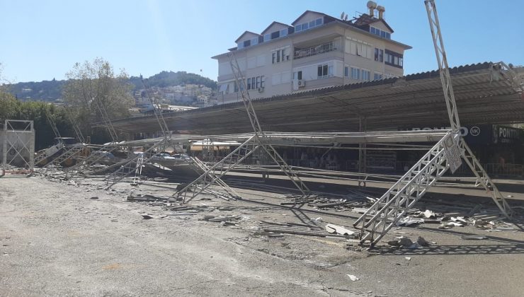 Alanya Belediyesi’nin mega projesi için yıkım başladı I VİDEO HABER