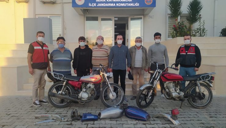 İlçe halkının kabusu olan motosiklet hırsızları JASAT’ın takibinden kaçamadı