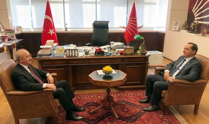 Gazipaşa Belediye Başkanı Yılmaz, Kılıçdaroğlu’nu ziyaret etti