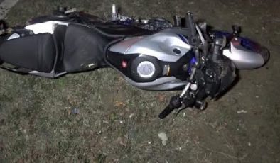Alanya’daki motosiklet kazası korkuttu!