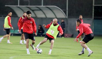 Alanyaspor-Karagümrük maçı hazırlıklarını tamamladı