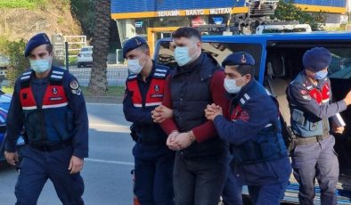 Alanya’da Ukraynalı saldırgan yoğun güvenlik önlemleri arasında adliyeye sevk edildi