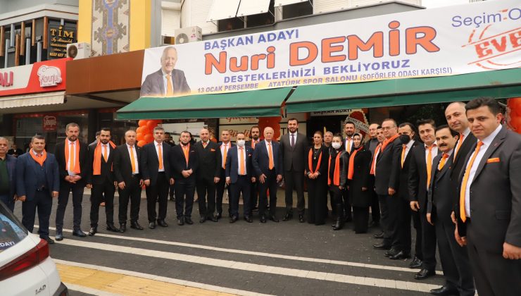 Başkan Demir, seçim ofisini açtı I VİDEO HABER