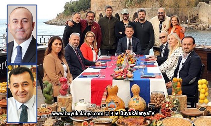 Bakan Çavuşoğlu ve Başkan Yücel’den müthiş Alanya tanıtımı