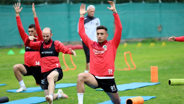 Alanyaspor, Başakşehir maçı hazırlıklarını sürdürüyor