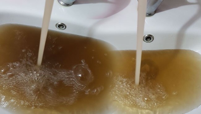 Kestel’de musluklardan çamurlu su akıyor