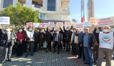 CHP Alanya fahiş faturaları protesto etti