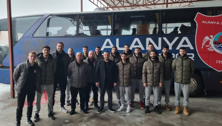 Alanya Belediyespor’a yeni otobüs