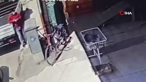 Alanya’da hırsız çaldığı bisikleti sürerek kaçtı