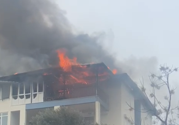 Alanya’da müstakil evde yangın çıktı I VİDEO HABER