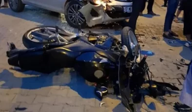 Alanya’da yine motosiklet kazası!
