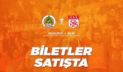 Alanyaspor- Sivasspor maçının biletleri satışa sunuldu