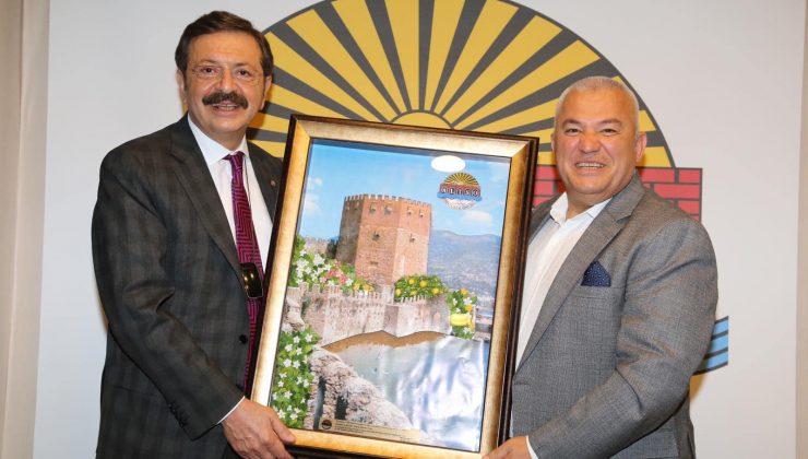 Başkan Şahin, TOBB Başkanı Hisarcıklıoğlu’nu ağırladı
