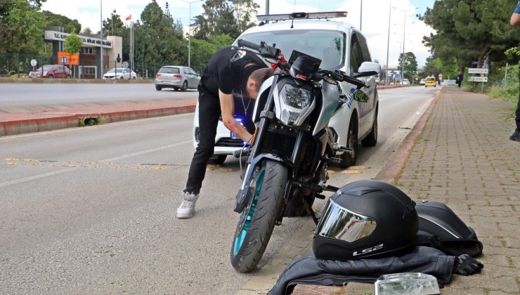 Otomobil çarptı, yeni motosikletini bırakmamak için hastaneye gitmedi