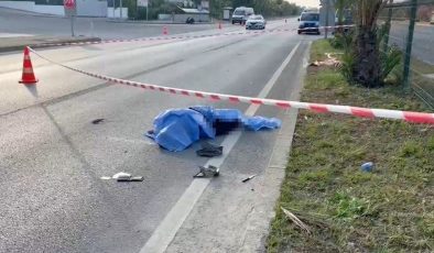 Alanya’da 18 yaşındaki gencin hayatını kaybettiği kaza anı kamerada I VİDEO HABER