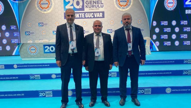 Alanyalı başkanlara Ankara’da önemli görev