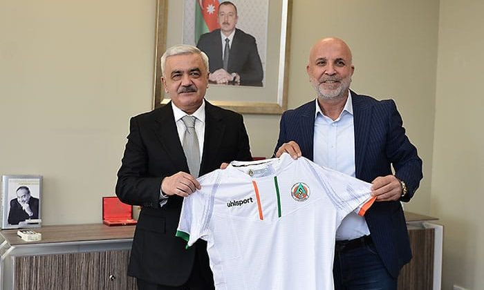 Başkan Çavuşoğlu’ndan AFFA Başkanı Abullayev’e ziyaret