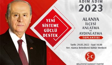 Başkan Türkdoğan’dan Alanya’ya davet