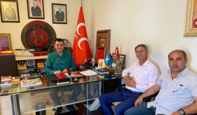 Başkan Terzi’den MHP Alanya’ya ziyaret