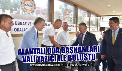 Alanyalı oda başkanlarından Antalya çıkarması