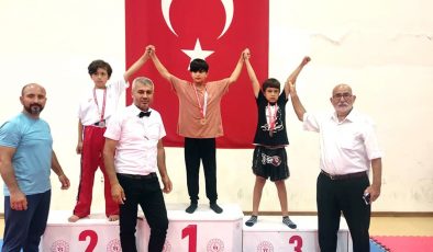 Türkiye Kickboks Şampiyonası’na Gazipaşa damgası