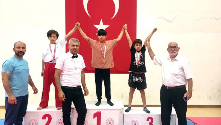 Türkiye Kickboks Şampiyonası’na Gazipaşa damgası