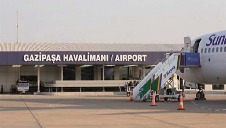 Gazipaşa-Alanya Havalimanı’nda seyahat eden yolcu sayısı belli oldu