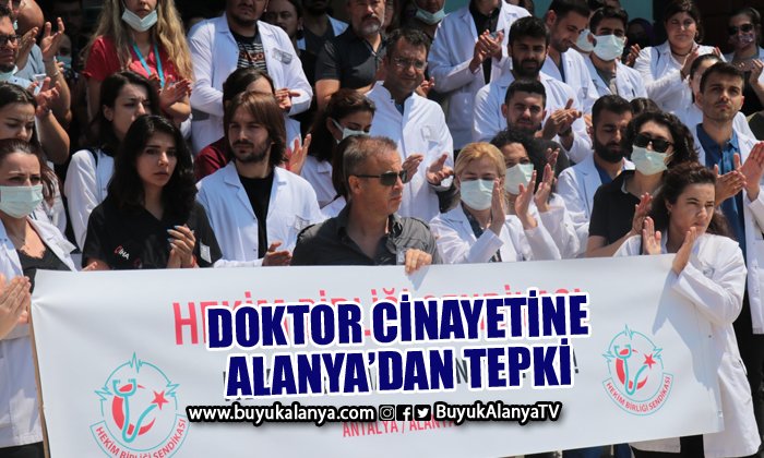 Konya’daki doktor cinayetine Alanya’dan tepki