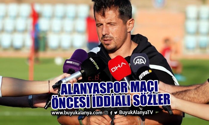 Belözoğlu: “Tek hedefimiz Alanyaspor maçını kazanmak”