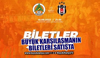 Alanyaspor – Beşiktaş’ı ağırlayacak