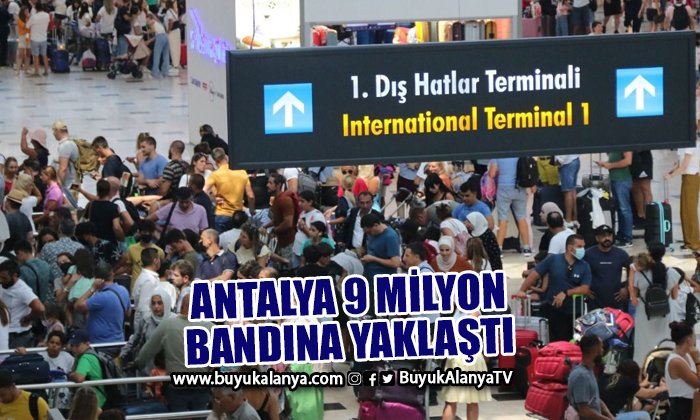 Antalya’ya günlük giriş yapan yabancı turist sayısı belli oldu