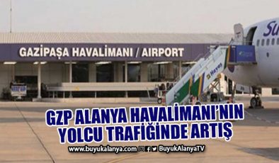 Gazipaşa-Alanya Havalimanı’nda 490 bin 546 yolcu ağırlandı