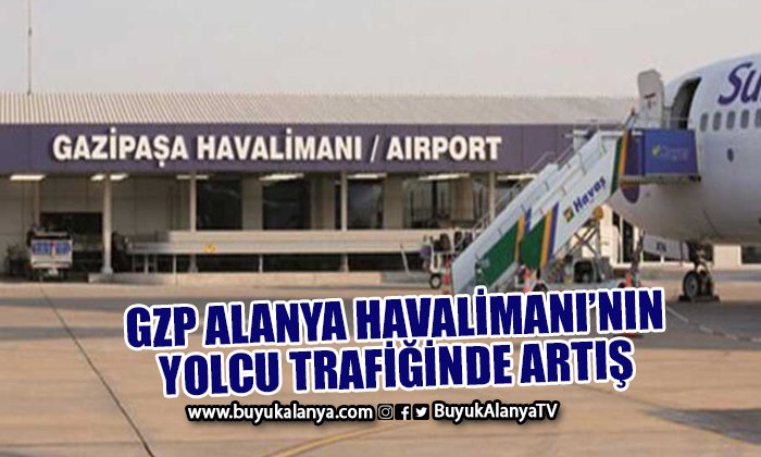 Gazipaşa-Alanya Havalimanı’nda 490 bin 546 yolcu ağırlandı