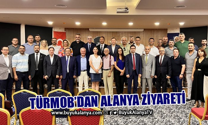 TÜRMOB Genel Başkanı Emre Kartaloğlu’ndan Alanya ziyareti