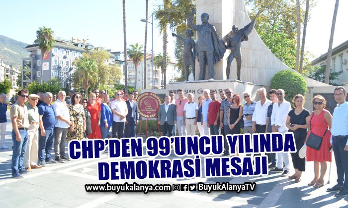 CHP İlçe Teşkilatı 99’uncu kuruluş yıl dönümünü kutladı